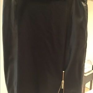 Black slit skirt Michael Kors